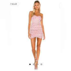 Revolve Superdown Fifi Mini Dress in Pink